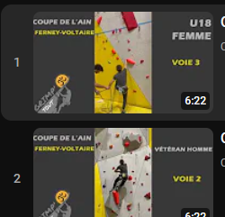 Coupe de l’Ain @Ferney – Démo des voies de qualif