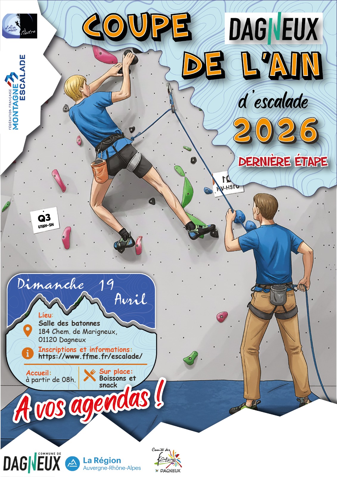 Coupe de l’Ain 2026 – 5ème étape – Dagneux – 19 avril 2026